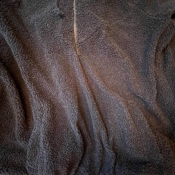 Cozy Navy Hoodie with Elastic Waist 2X - Picture 7 of 9